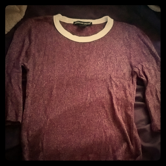 Purple Crop Top - Picture 1 of 3